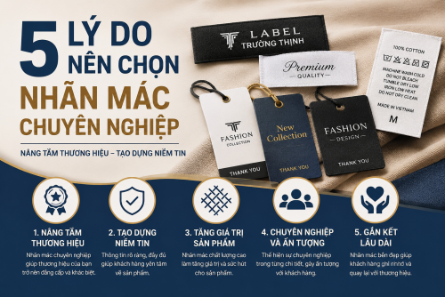 5 Lý Do Nên Chọn Nhãn Mác Chuyên Nghiệp